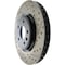 Centric Parts Sport Drilled/Slotted Brake Rotor, 127.61094L 127.61094L - alternate 3